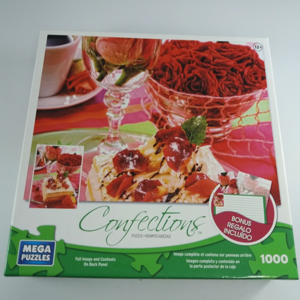 Mega Puzzles 1000 Confections 27×19" Used